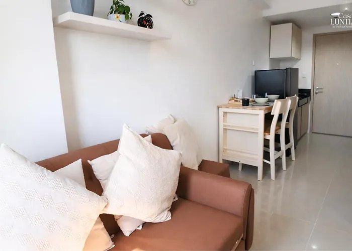 Cozy Japandi 2br Family Staycation With Wifi By Casa Luntian At The Leaf Residences Aparthotel 3*